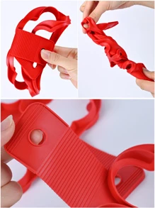 1pc Geometric Shaped Silicone Egg Ring