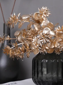 1pc Artificial Plant - Gold - View 6