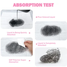 5pcs Disposable 13 X 18 Inch Ultra Absorbent Changing Pad Baby Shower Family Decorations Gifts