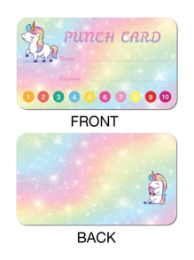 50 cái Thẻ mini phần thưởng mô hình kỳ lân sáng tạo - Nhiều màu - Xem 9