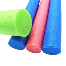 Floating Pool Noodle Foam Tube Kid Float Swim Rods Solid Kindergarten Gymnastics Sponge Stick - Red - View 7