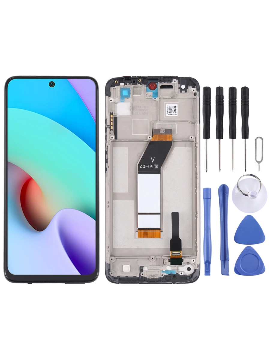 原裝LCD屏幕和數字化器與框架完整組合，適用於小米紅米Note 11 4G 21121119SC - 其他 - 查看 1