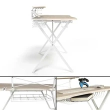 Atlantic Gaming Desk Pro - White - Multicolor - View 4