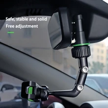 360度可旋轉手機車載支架 - 黑色 - 查看 2