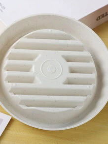 2入組塑膠花盆排水盤子 - 白色 - 查看 6