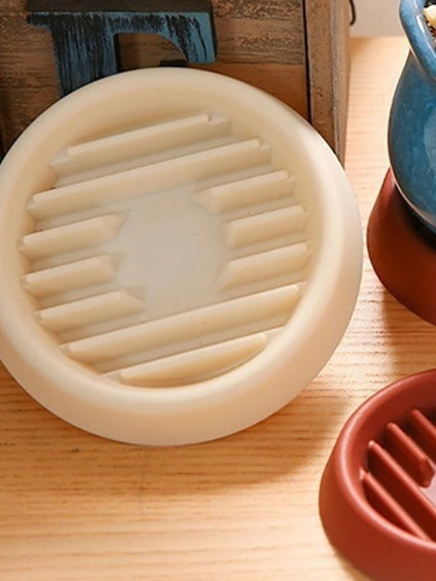 2入組塑膠花盆排水盤子 - 白色 - 查看 1