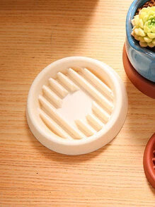 2入組塑膠花盆排水盤子 - 白色 - 查看 4