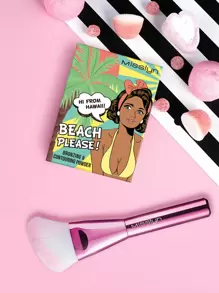 Misslyn Beach Please! Bronzing Powder, Matte Bronze Powder, High Color Payoff, Fine And Smooth Texture, With Mirror, Face Contouring Bronzer, Long-Lasting Makeup Effect, Lightweight And Breathable, Smooth And Blendable - 65 HI FROM HAWAII! - View 7