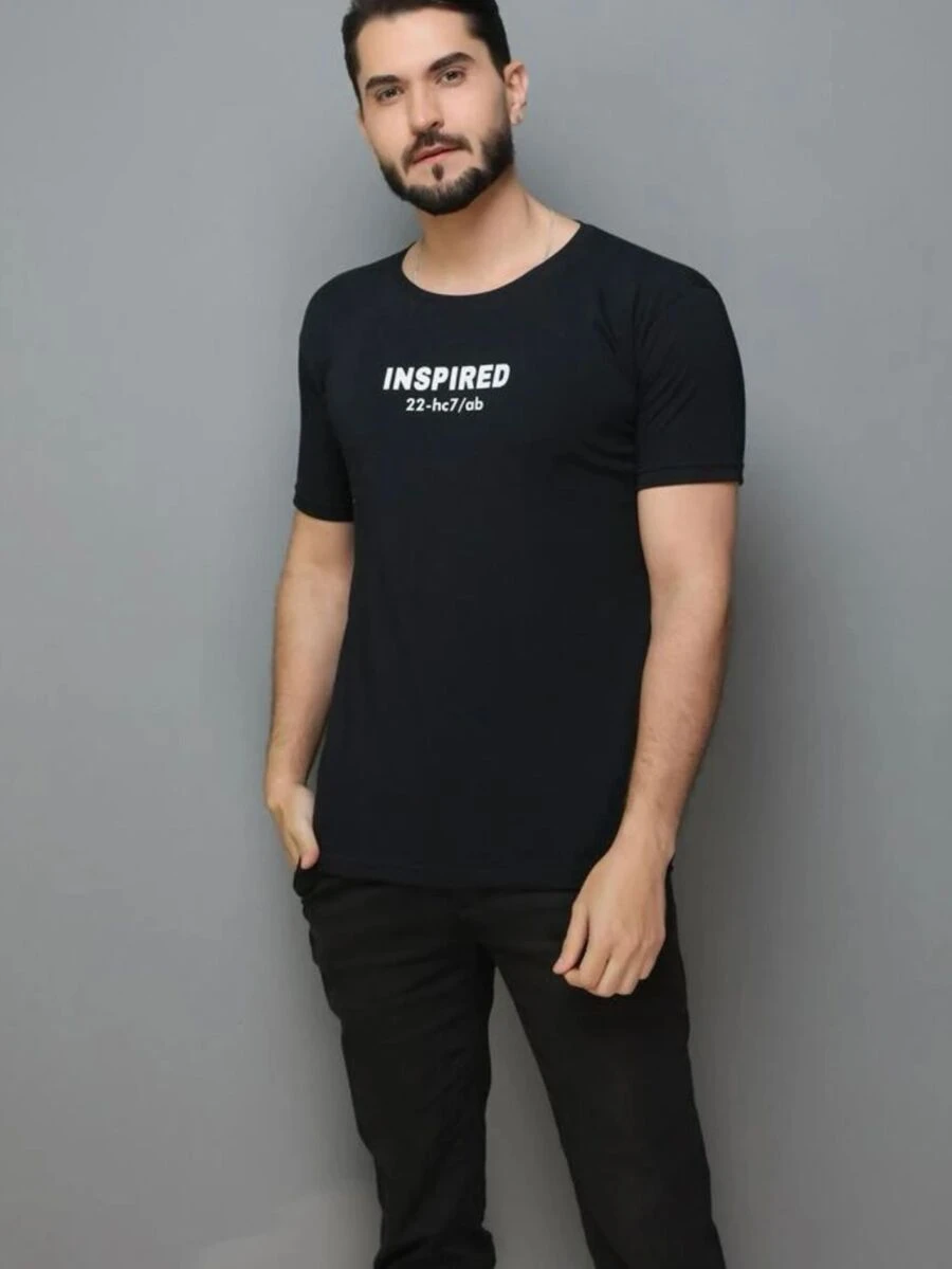 Men T-Shirts - Black - View 1