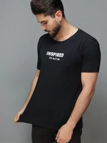 Men T-Shirts - Black - View 3