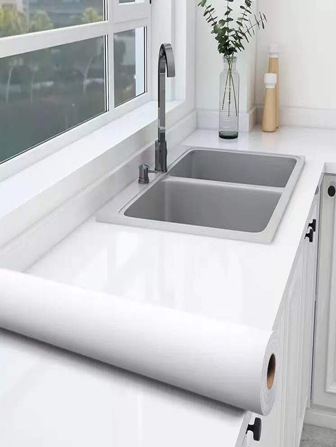 1卷素色防油廚房貼紙