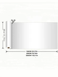 1卷素色防油廚房貼紙 - 白色 - 查看 5
