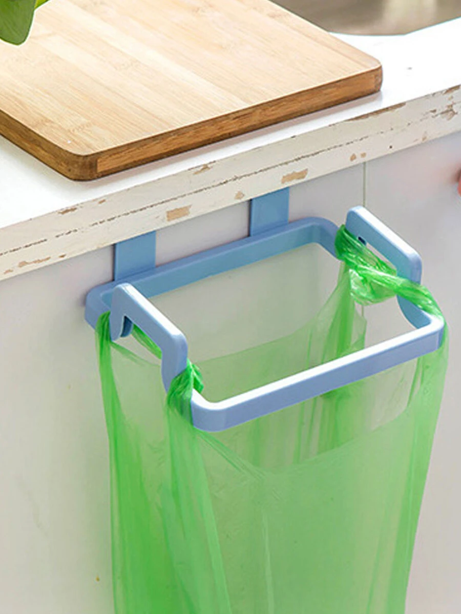 廚房門掛式/背掛式垃圾袋收納架
