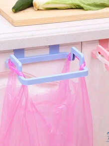 廚房門掛式/背掛式垃圾袋收納架
