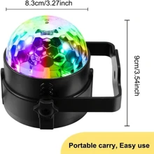 1pc Star Projector Night Light, USB Mini Galaxy Projection Lamp, Multifunctional Starry Sky LED Light, Creative Bedroom Lamp - Multicolor - View 2
