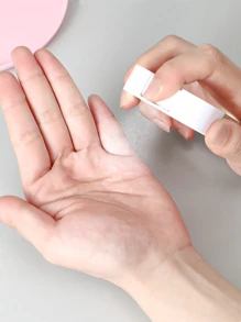 1pc 50ML Clear Portable Perfume Sprayer - White - View 3