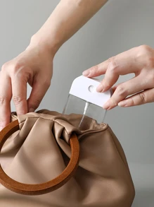 1pc 50ML Clear Portable Perfume Sprayer - White - View 4