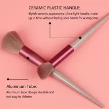 Bộ 13 cọ trang điểm Dụng cụ trang điểm Cọ phấn mắt Cọ nền Cọ môi, Bộ cọ, Bộ cọ trang điểm, Bộ cọ trang điểm, Bộ trang điểm hoàn chỉnh, Bộ cọ trang điểm, Bộ trang điểm hoàn chỉnh, Bộ cọ, Bộ cọ trang điểm, Bộ quà tặng trang điểm, Bộ - Cà phê nâu - Xem 5