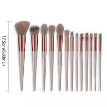 Bộ 13 cọ trang điểm Dụng cụ trang điểm Cọ phấn mắt Cọ nền Cọ môi, Bộ cọ, Bộ cọ trang điểm, Bộ cọ trang điểm, Bộ trang điểm hoàn chỉnh, Bộ cọ trang điểm, Bộ trang điểm hoàn chỉnh, Bộ cọ, Bộ cọ trang điểm, Bộ quà tặng trang điểm, Bộ - Cà phê nâu - Xem 6