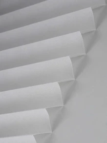 1 pezzo Tende plissettate in tessuto senza attrezzi, persiane per finestre temporanee, persiane autoadesive senza foratura, facili da tagliare e installare, rifinibili a casa, senza corda