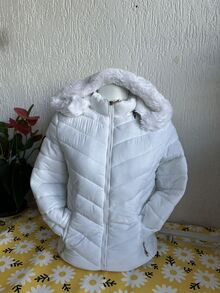 Women Down Coats - 白色 - 查看 3