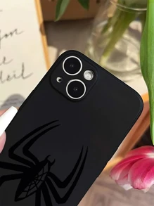 Ốp Điện Thoại Màu Đen Gợi Cảm Tương Thích Với Iphone 12 13 14 15 Pro Max - màu đen - Xem 2