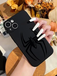 Ốp Điện Thoại Màu Đen Gợi Cảm Tương Thích Với Iphone 12 13 14 15 Pro Max - màu đen - Xem 1