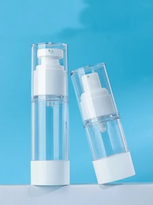 1pc Clear Lotion Dispenser Bottle - Clear - View 1