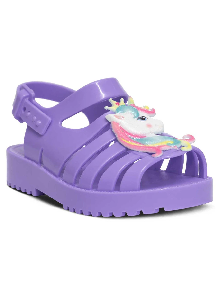 Kids Flat Sandals - Bụi hồng - Xem 1