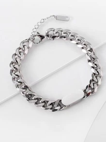 Couple gift  bracelet - Silver - View 2