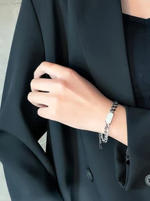 Couple gift  bracelet - Silver - View 5