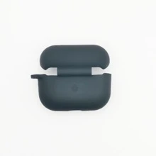 Hộp đựng AirPods màu trơn - màu đen - Xem 2