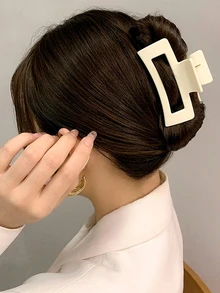 4 piezas Garra de pelo unicolor - Multicolor - Ver 2