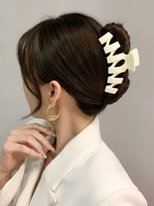 4 piezas Garra de pelo unicolor - Multicolor - Ver 4