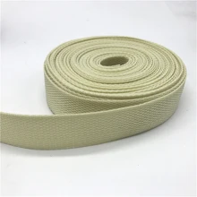 25mm30MM38mmPP織帶帆布滌綸緞帶適用於背包捆紮包工藝DIY腰包狗狗配件 - 米色 - 查看 2
