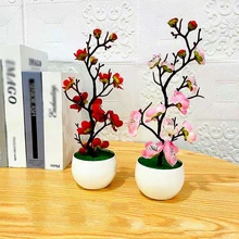 1入組盆花設計裝飾工藝 - 粉色 - 查看 3