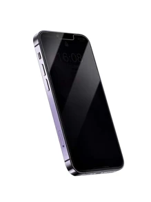 3pcs Privacy Screen Protector Compatible With iPhone15/15Plus/15Pro/15Promax - Black - View 5