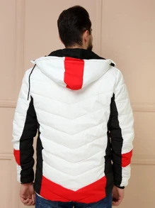 Men Winter Coats - 白色 - 查看 2