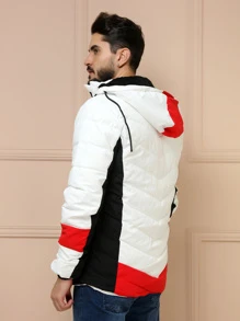 Men Winter Coats - 白色 - 查看 7