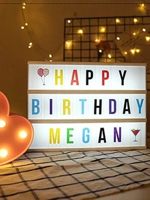 Led Luminous Box Sign Letters Colors - Multicolor - View 3