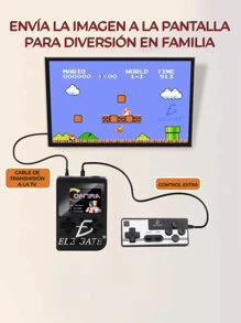Ele-gate Sup Box Consola Game Boy Videojuego Retro Portátil Con Control - Multicolor - Ver 2