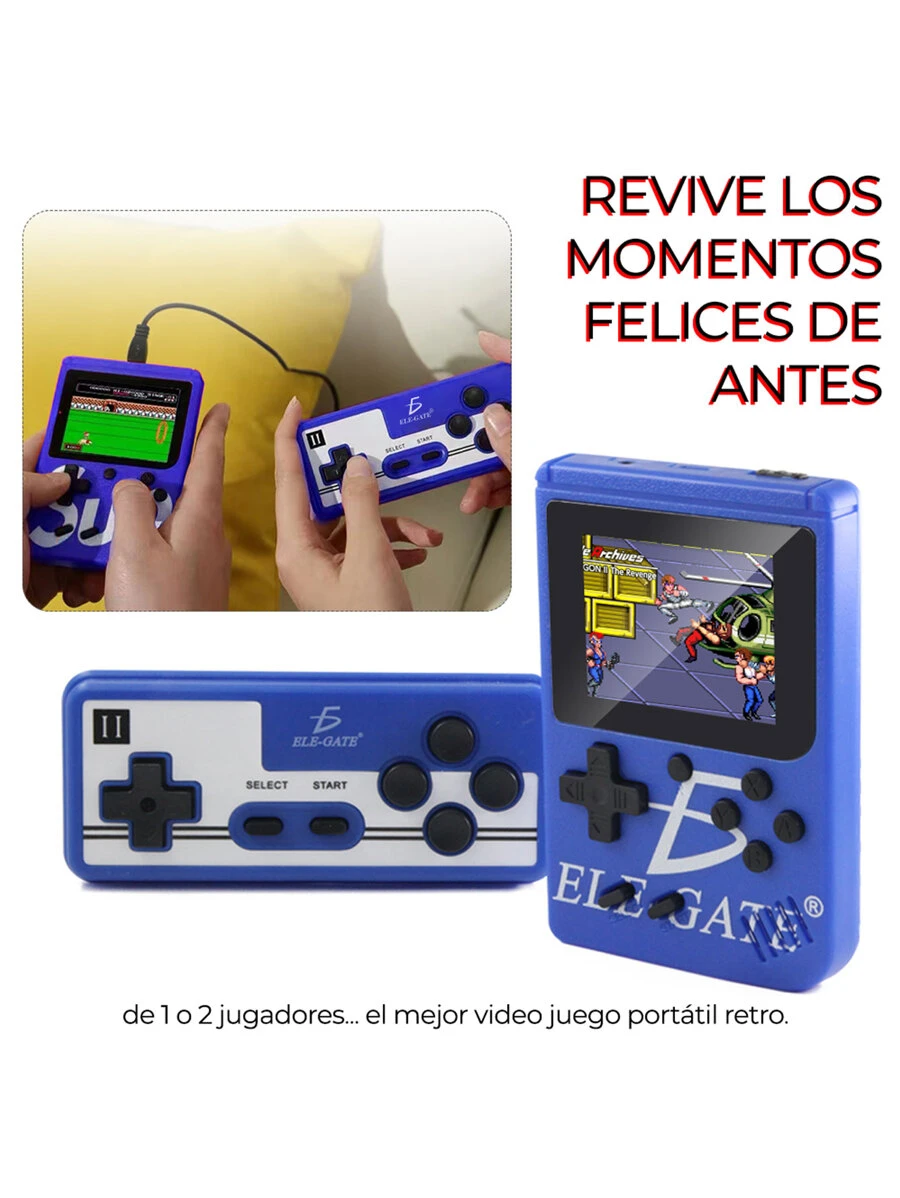 Ele-gate Sup Box Consola Game Boy Videojuego Retro Portátil Con Control - Multicolor - Ver 1