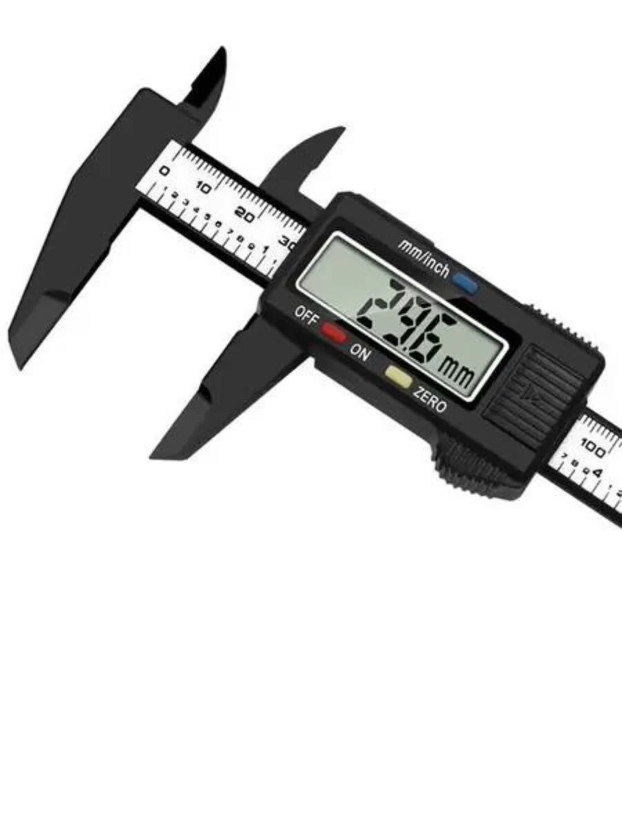 Paquímetro Universal Digital Em Plastico 150MM - Multicolorido - Visão 1