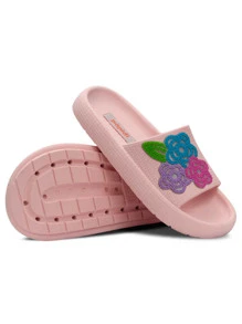 Pópidí Kids Slippers - Hồng - Xem 3