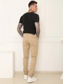 Men Pants - Màu be - Xem 6