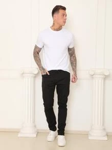 Men Pants - Black - View 3