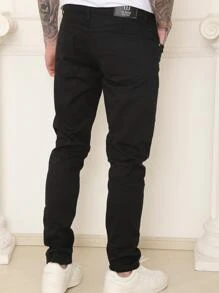 Men Pants - Black - View 2