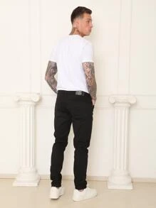 Men Pants - Black - View 6
