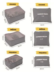 Luggage Sets - 灰色 - 查看 10