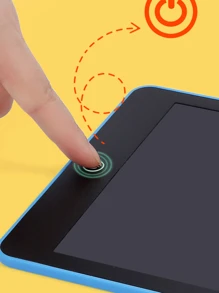 Pizarrón mágico pantalla LCD 8.5″ para niños con boton de borrado resistente colores surtidos - Multicolor - Ver 6
